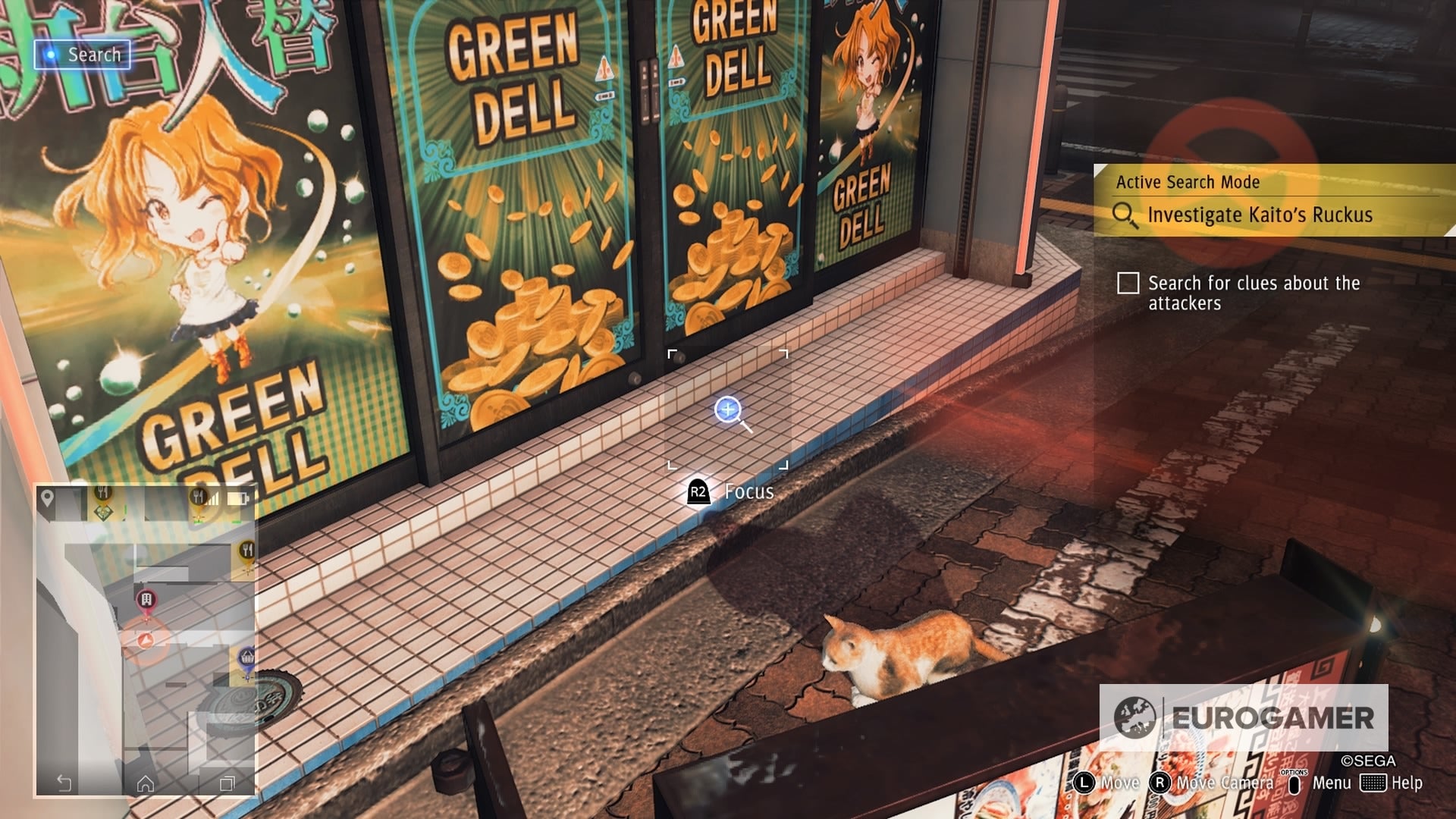 Judgment Cat locations Where to find all Stray Cats in main missions